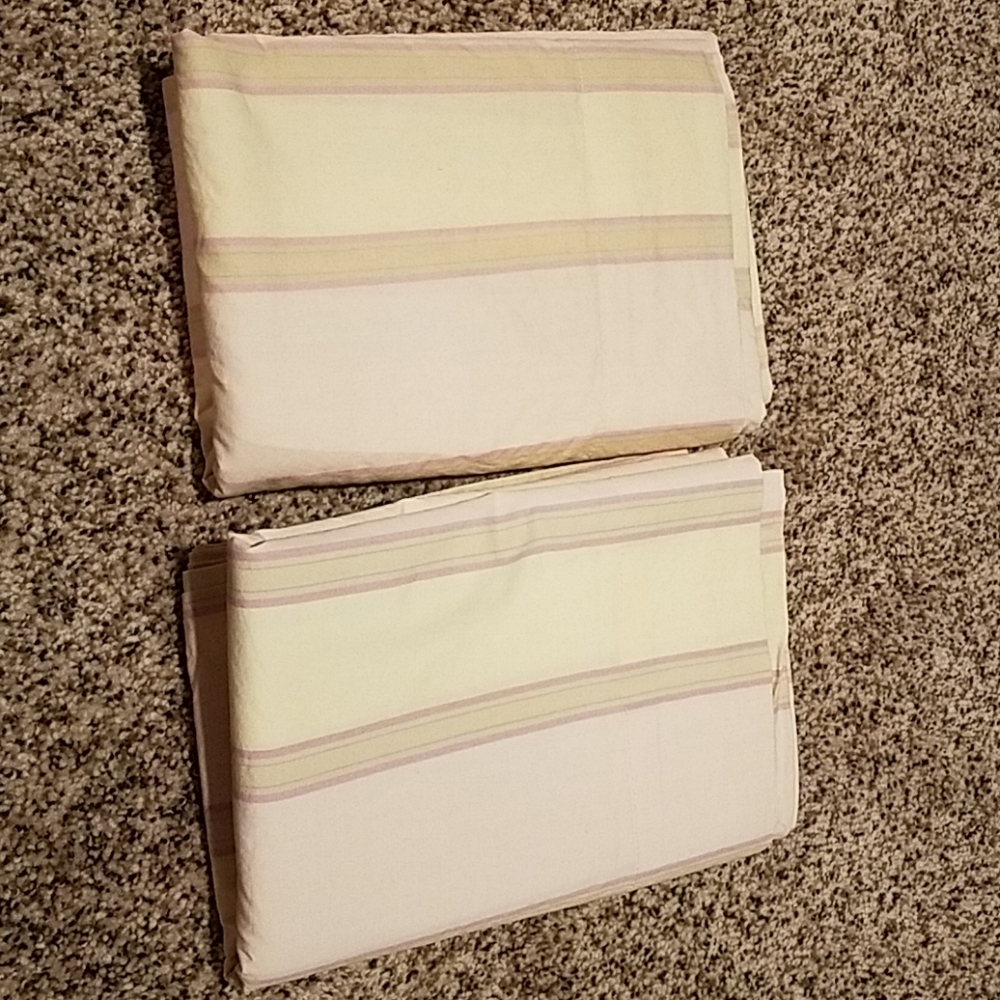 2 Simply Shabby Chic Curtain panels